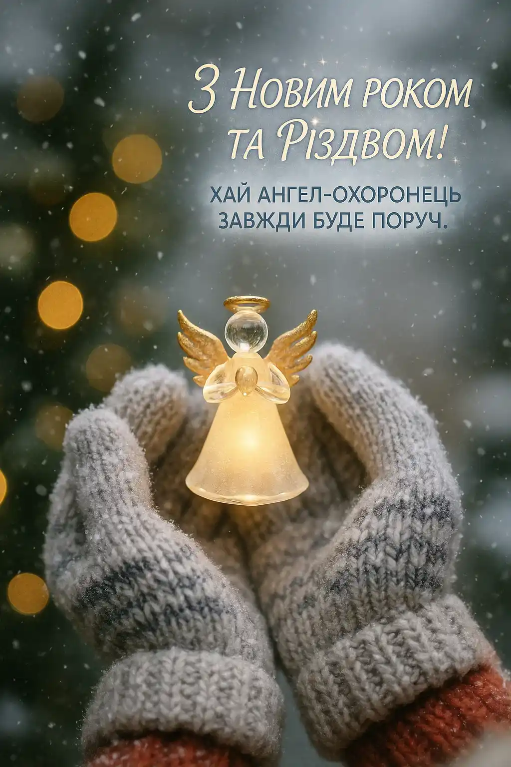 Привітання з новим роком та різдвом