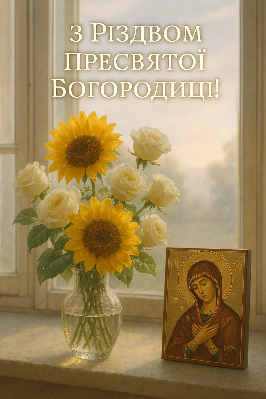 Привітання з різдвом пресвятої богородиці