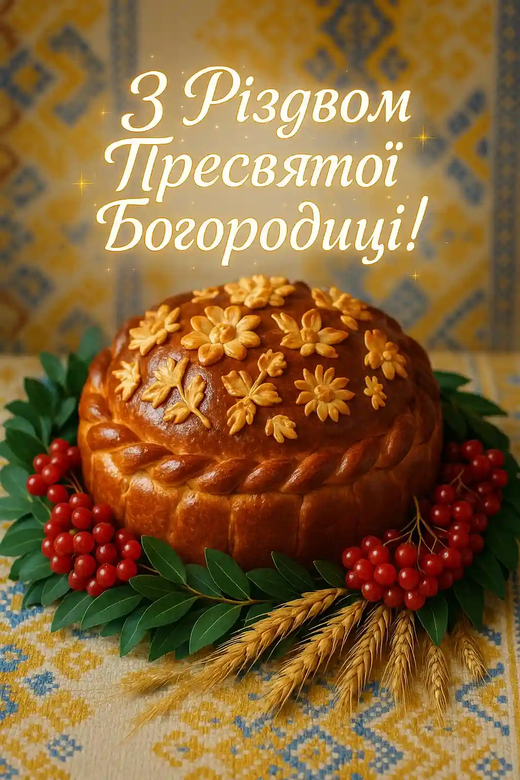 Привітання з різдвом пресвятої богородиці