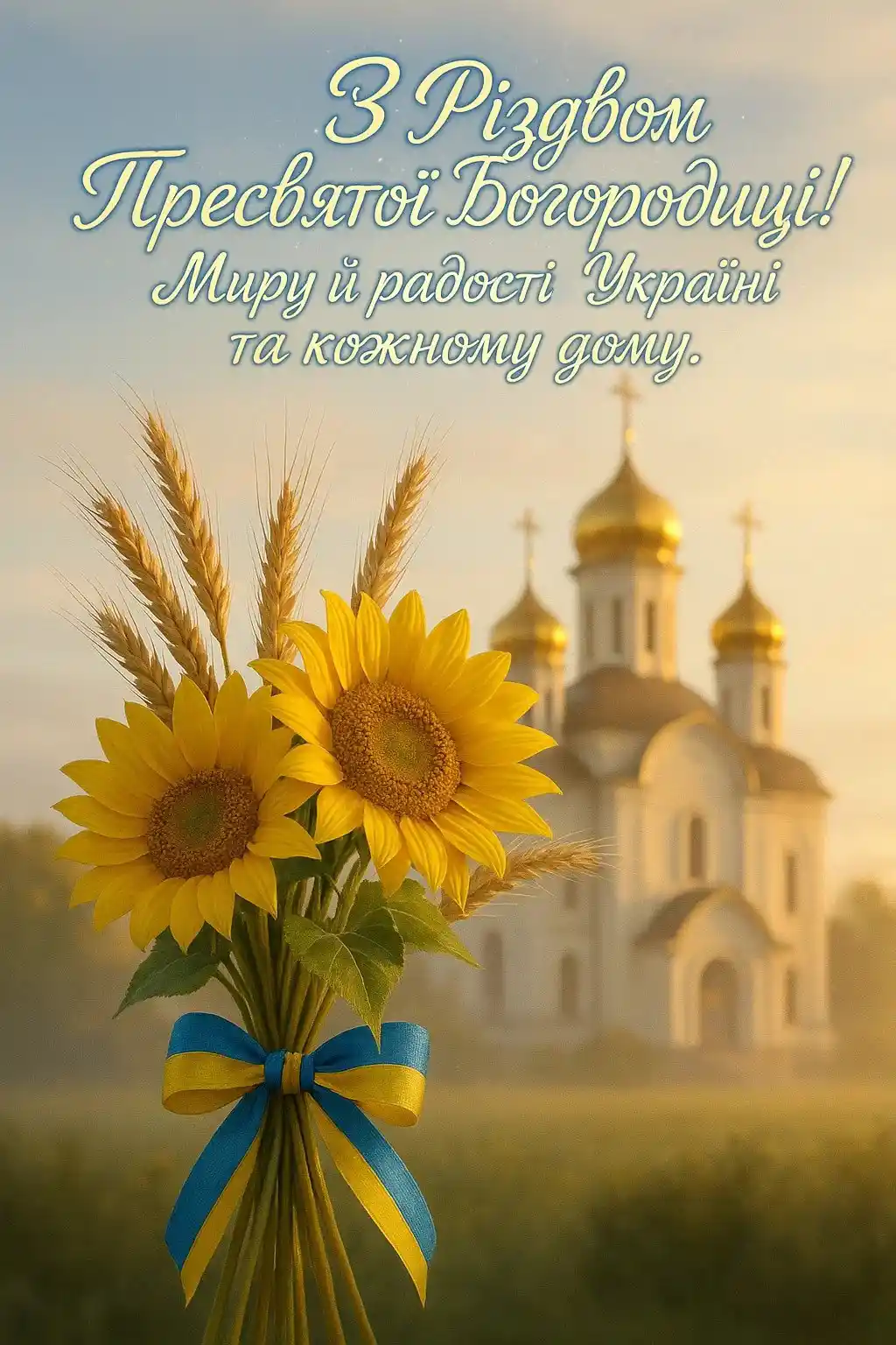 Привітання з різдвом пресвятої богородиці