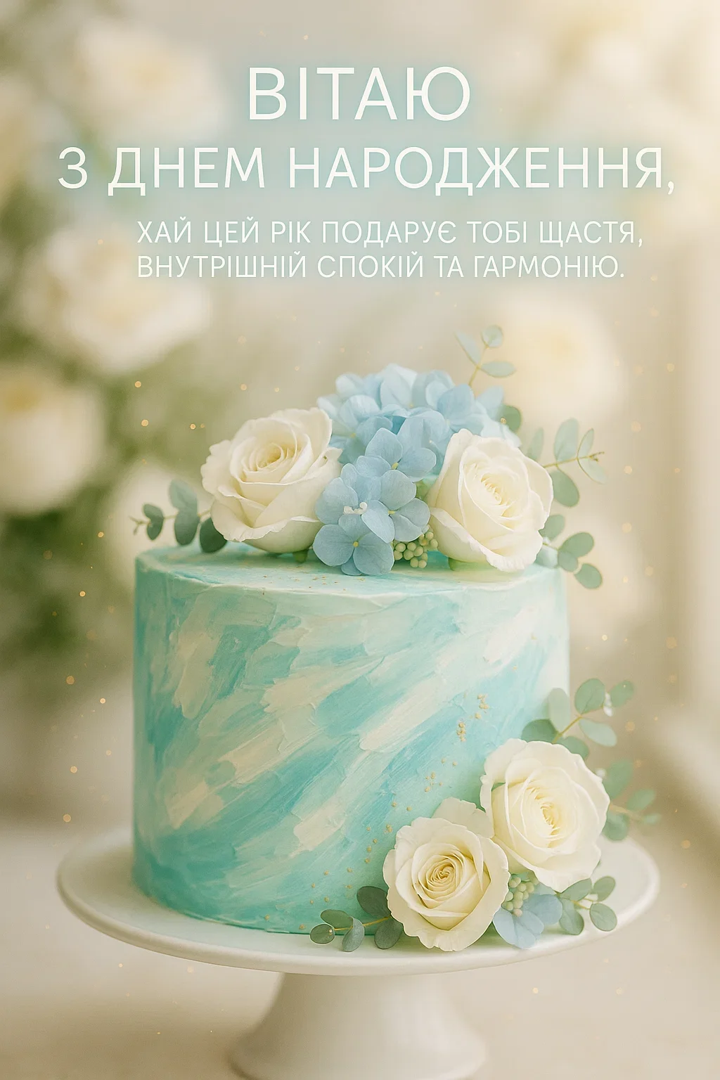 Зворушливе привітання з днем народження жінці