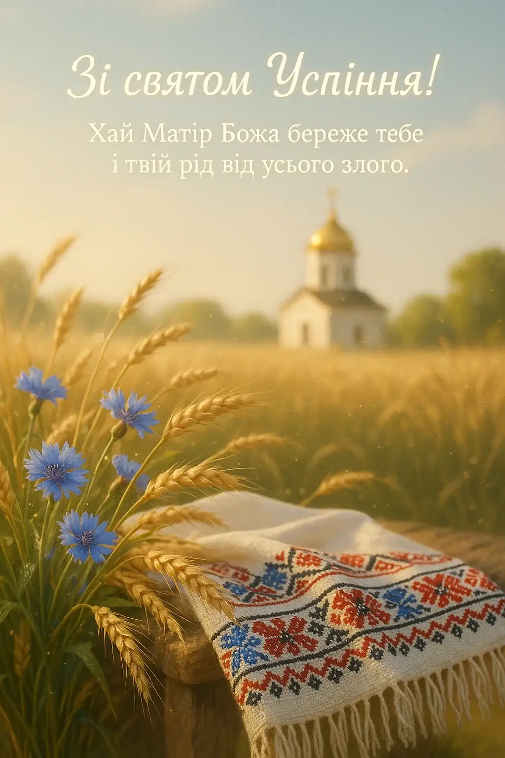 Привітання з успінням пресвятої богородиці на українській мові Привітання з успінням пресвятої богородиці на українській мові