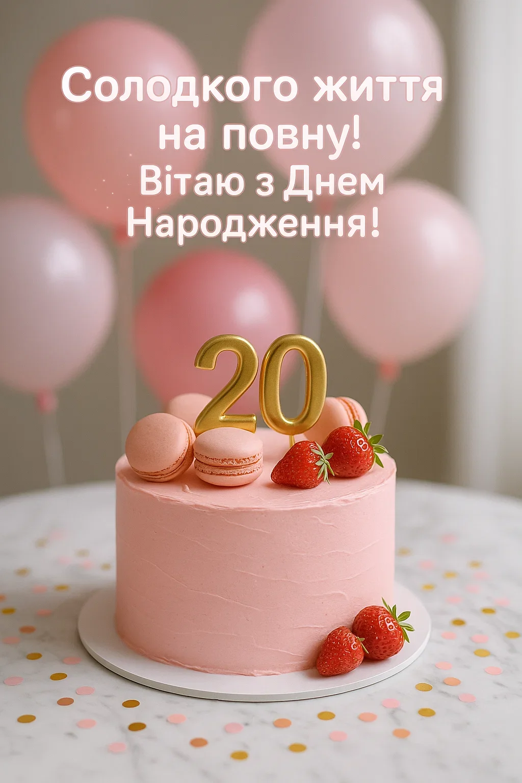 Привітання з 20-річчям