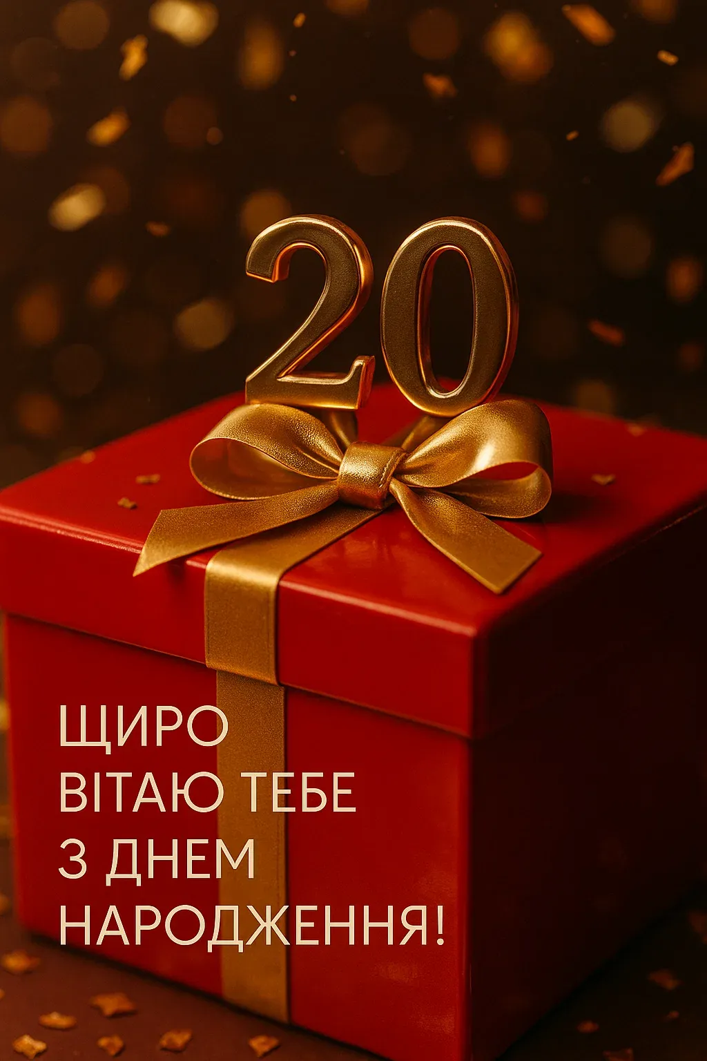 Привітання з 20-річчям