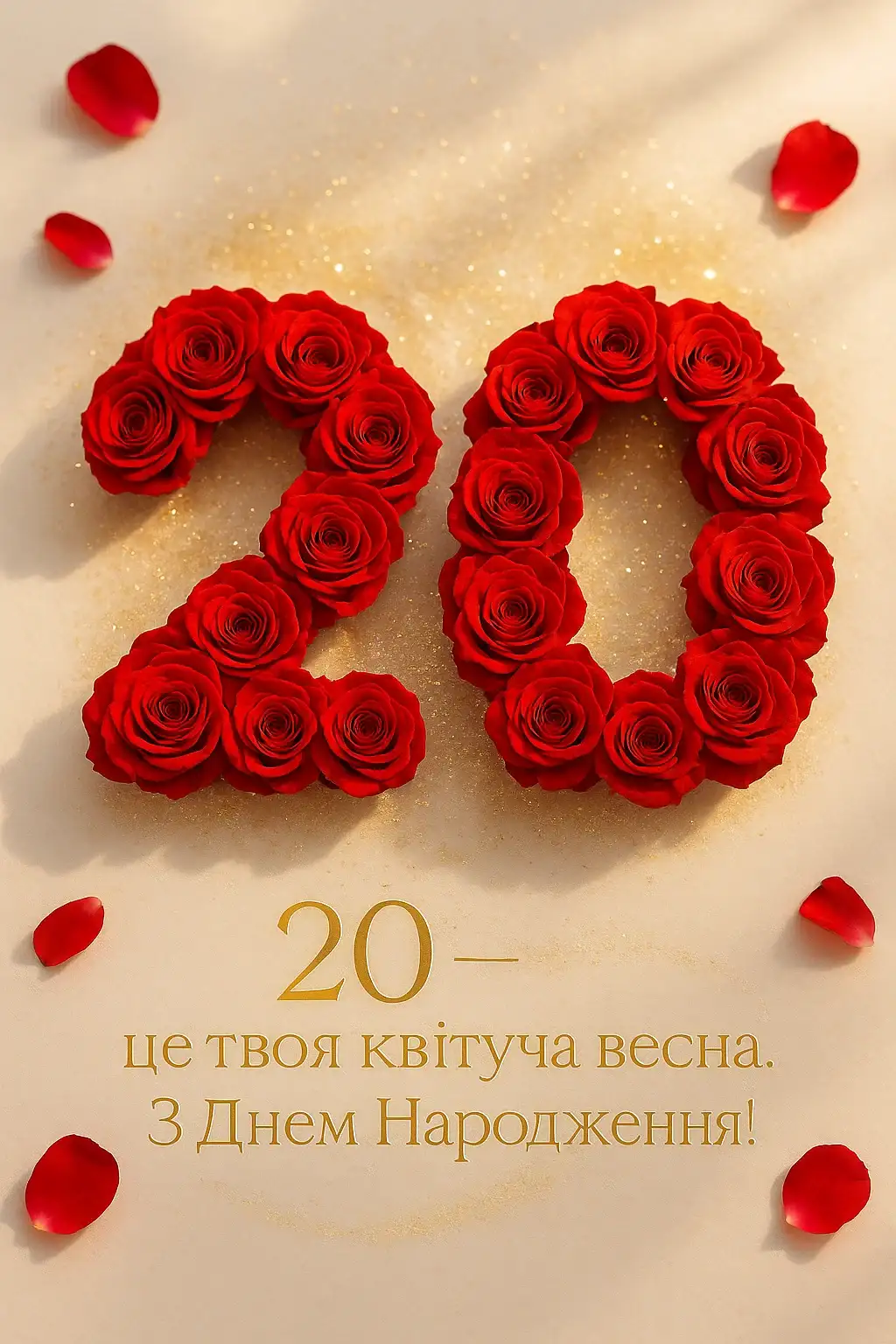 Привітання з 20-річчям