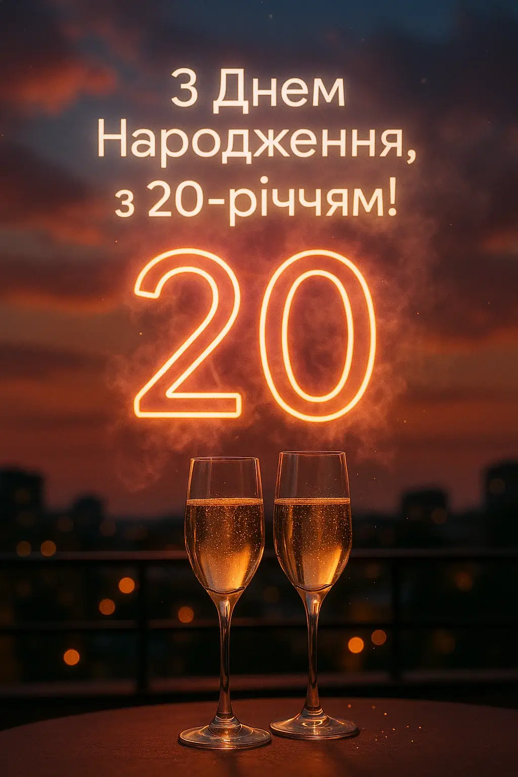 Привітання з 20-річчям