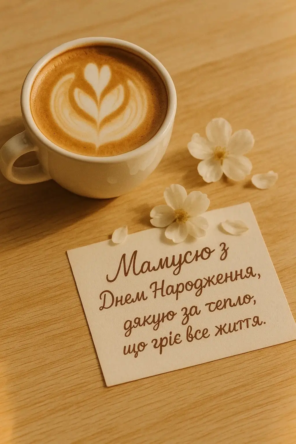 Своїми словами матусі привітання з днем народження мамі