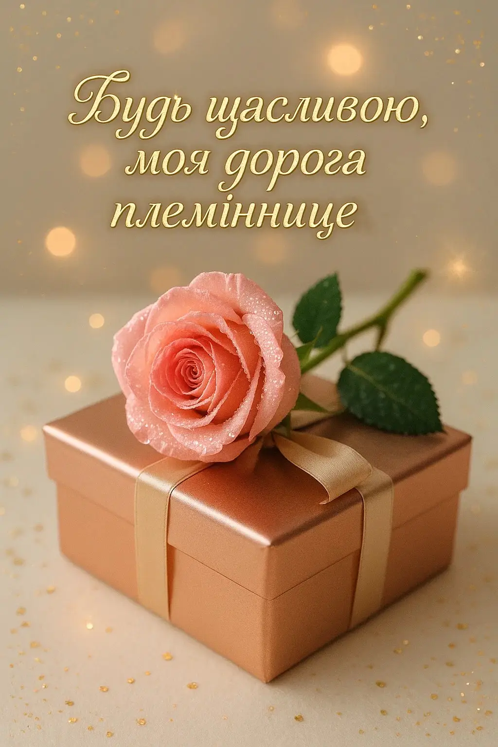 Привітання для племінниці з днем народження