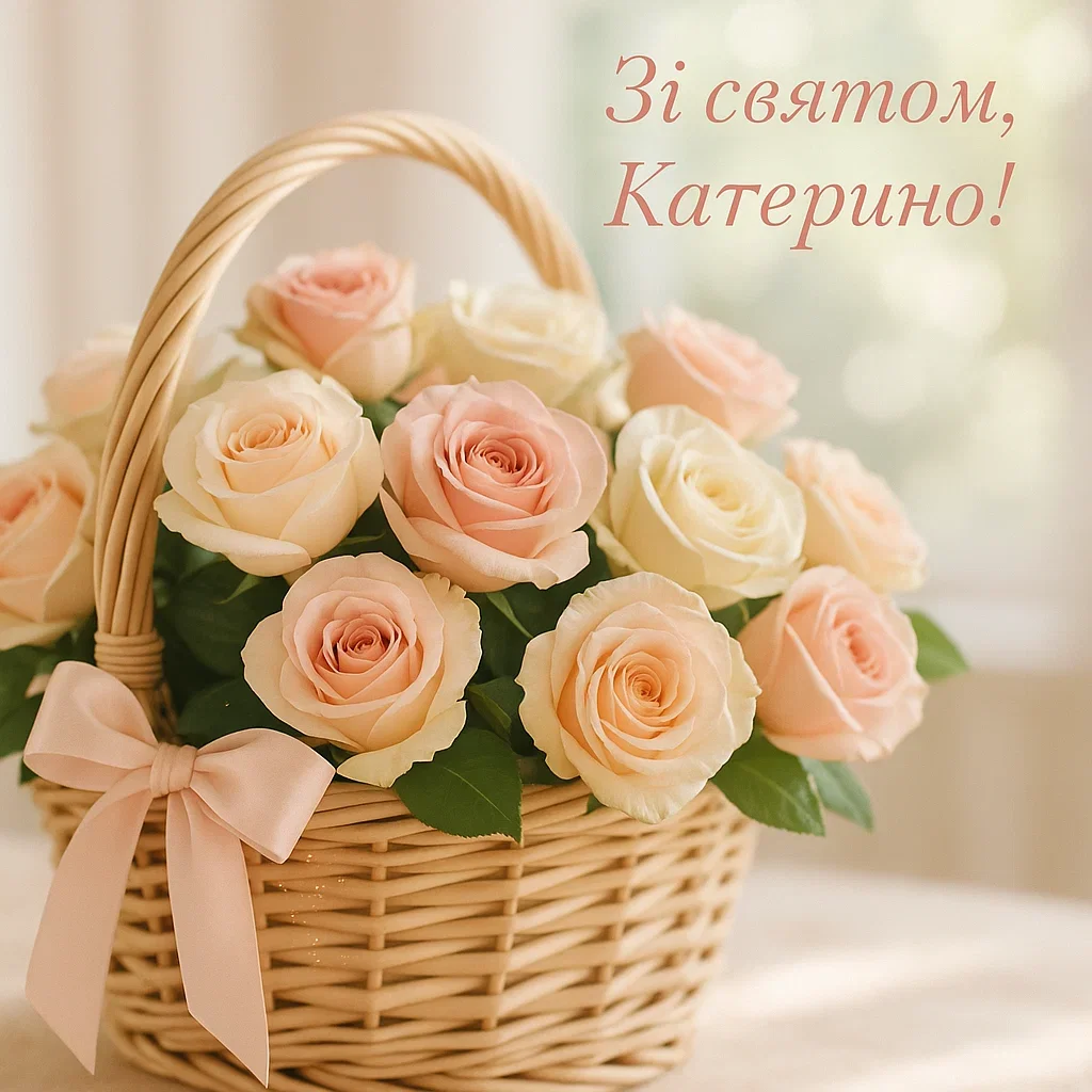 Привітання з днем ангела Катерини