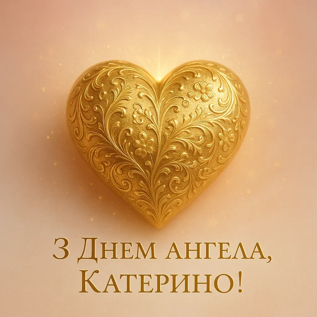 Привітання з днем ангела Катерини