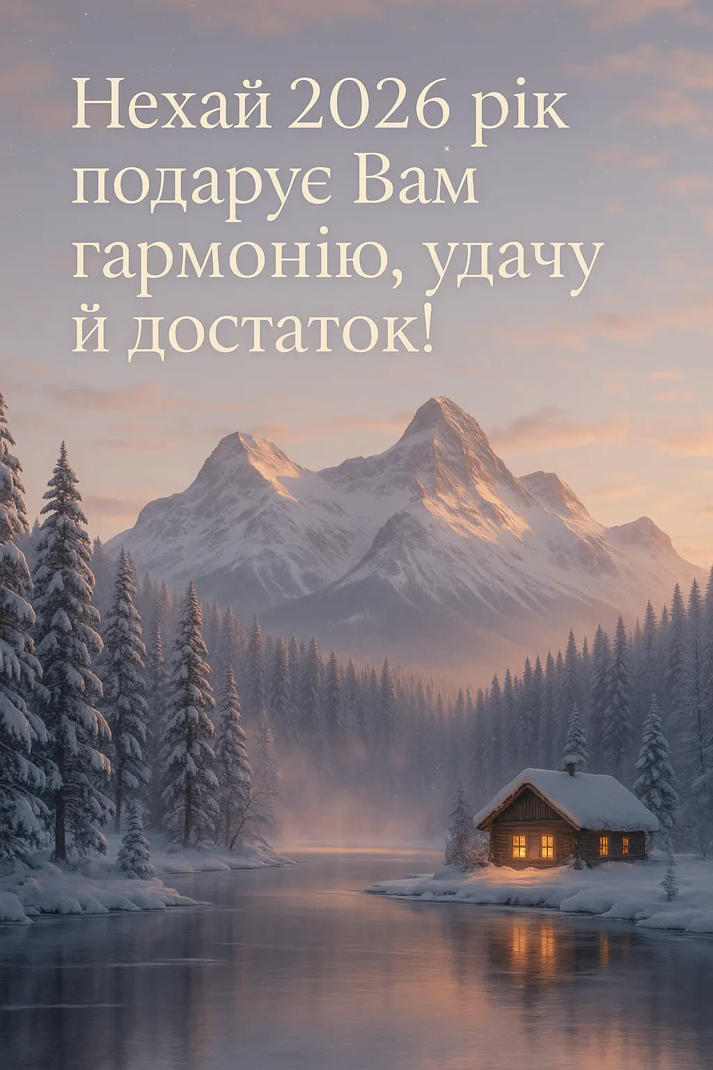 Привітання з новим 2026 роком
