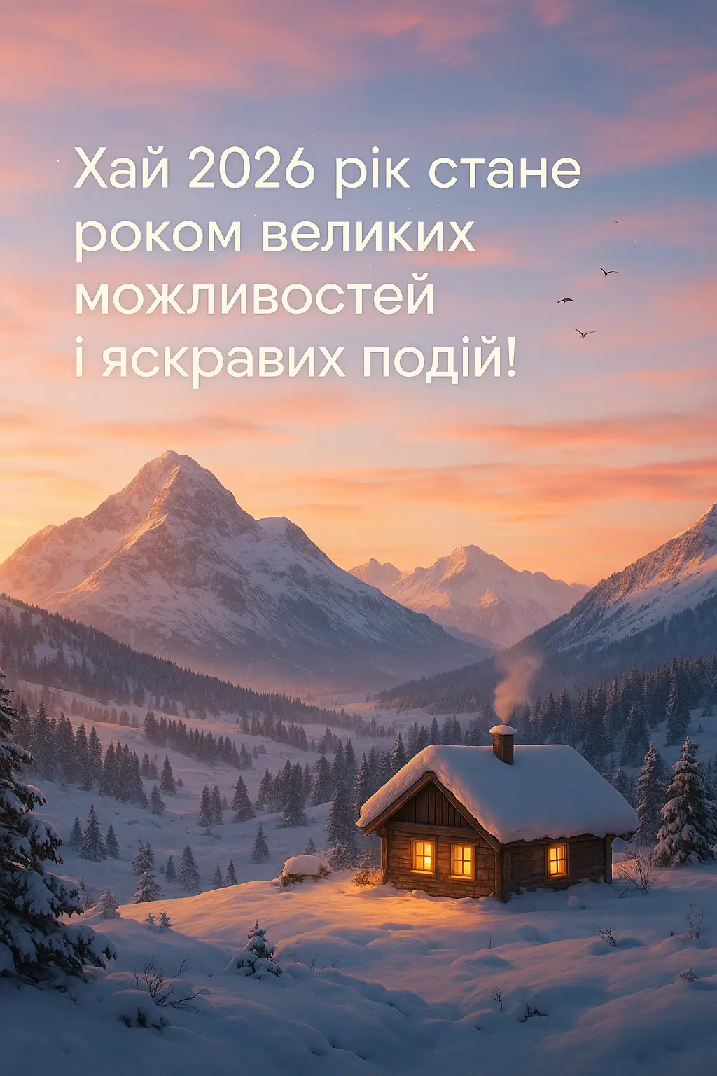 Привітання з новим 2026 роком