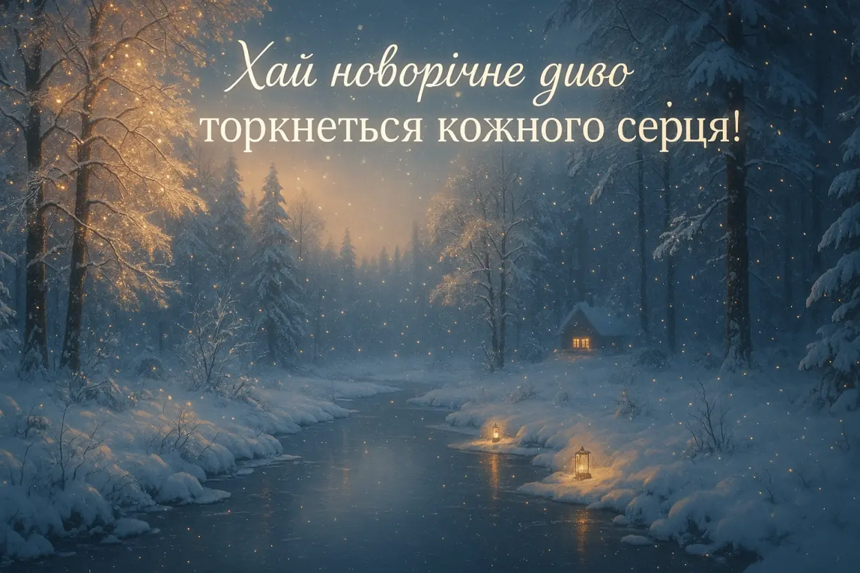 Привітання з новим 2026 роком