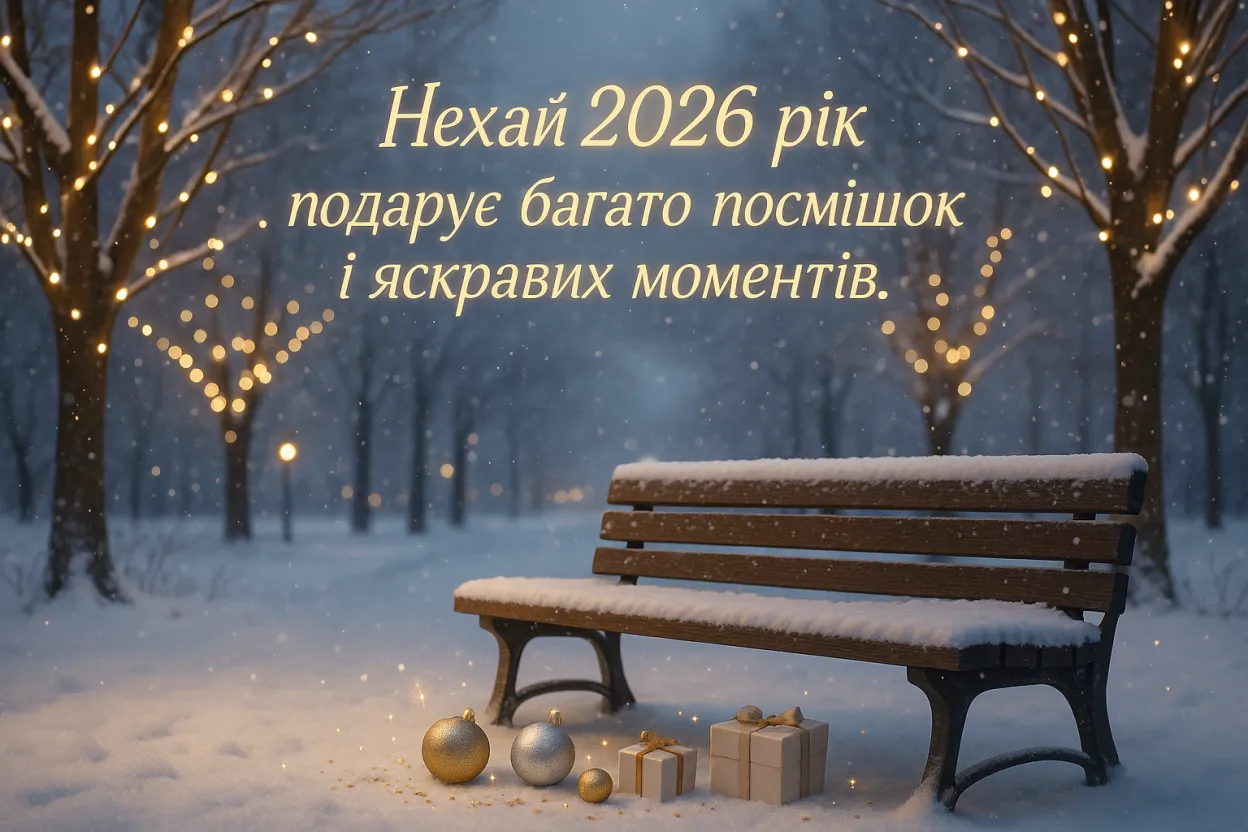 Привітання з новим 2026 роком