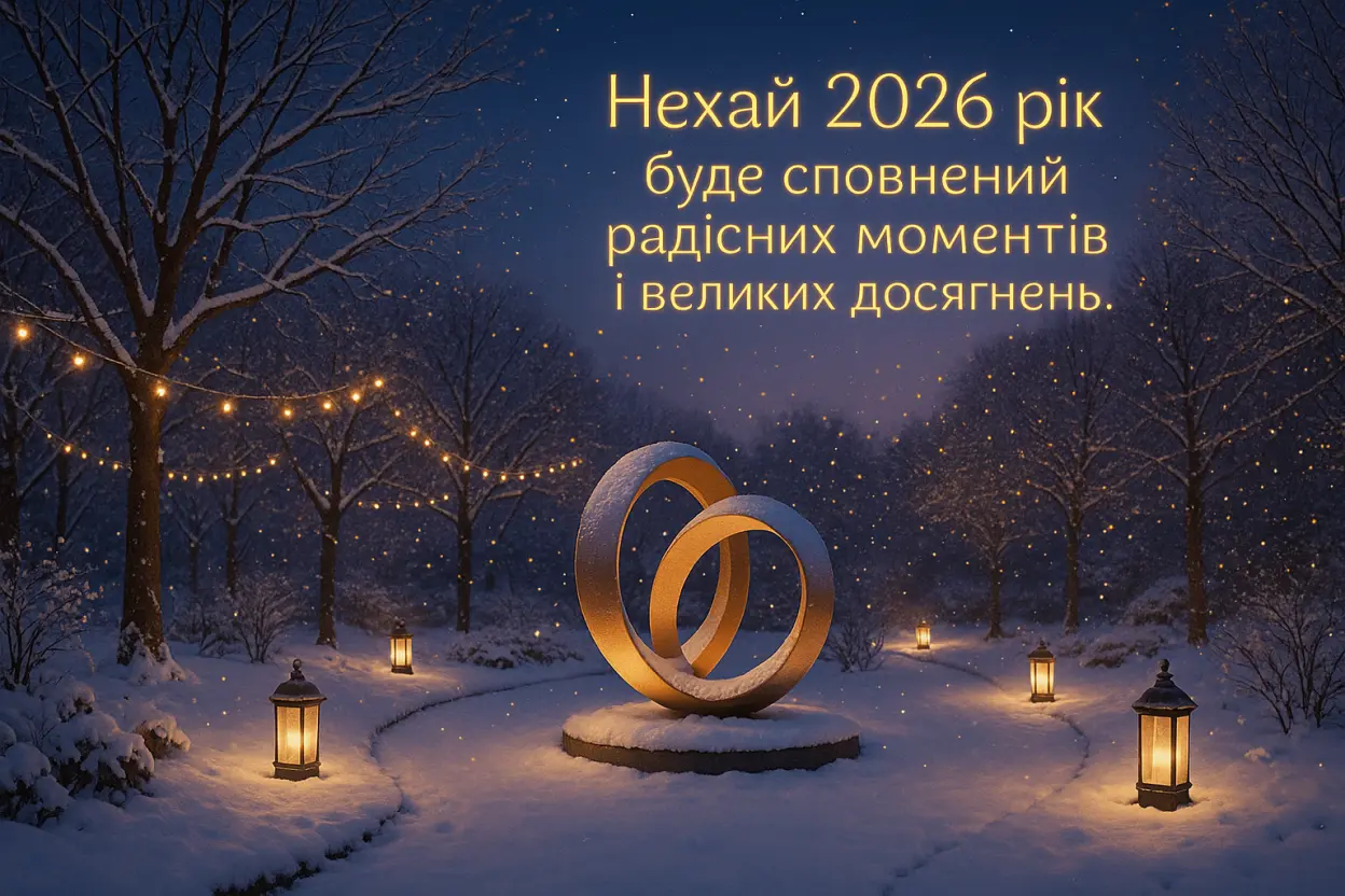 Привітання з новим 2026 роком