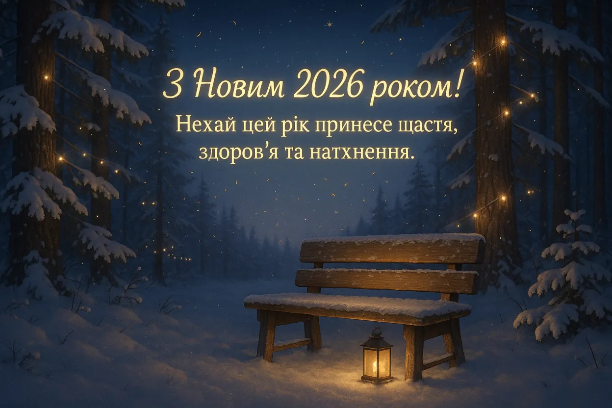 Привітання з новим 2026 роком