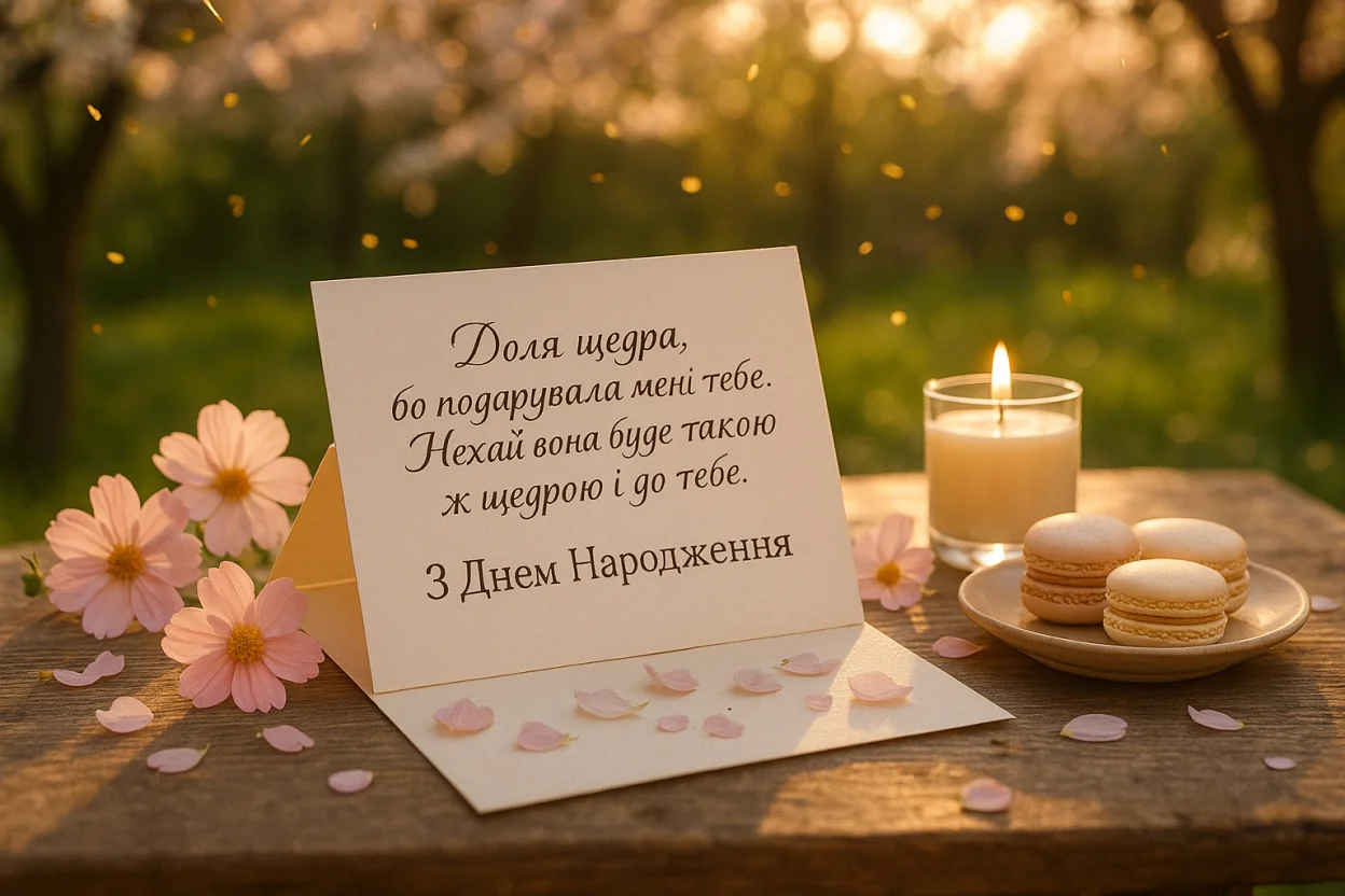 Привітання з днем народження подругу своїми словами до сліз