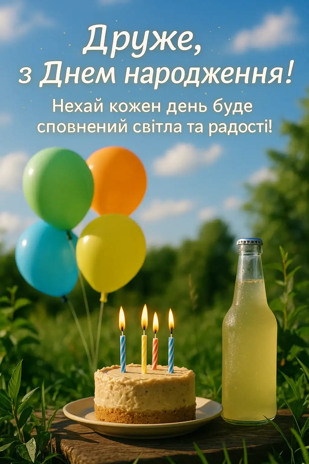 Привітання з днем народження для молодого чоловіка