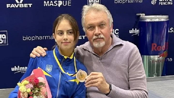 Фехтувальниця з Дніпра Катерина Коротецька здобула бронзу на Кубку України