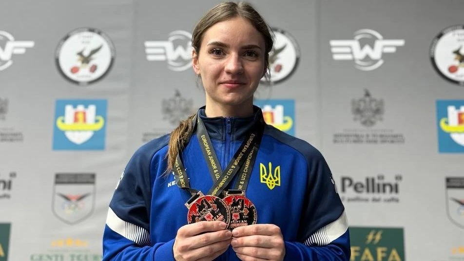 Юлія Ковальова з Кривого Рогу здобула дві бронзові медалі чемпіонату Європи з важкої атлетики