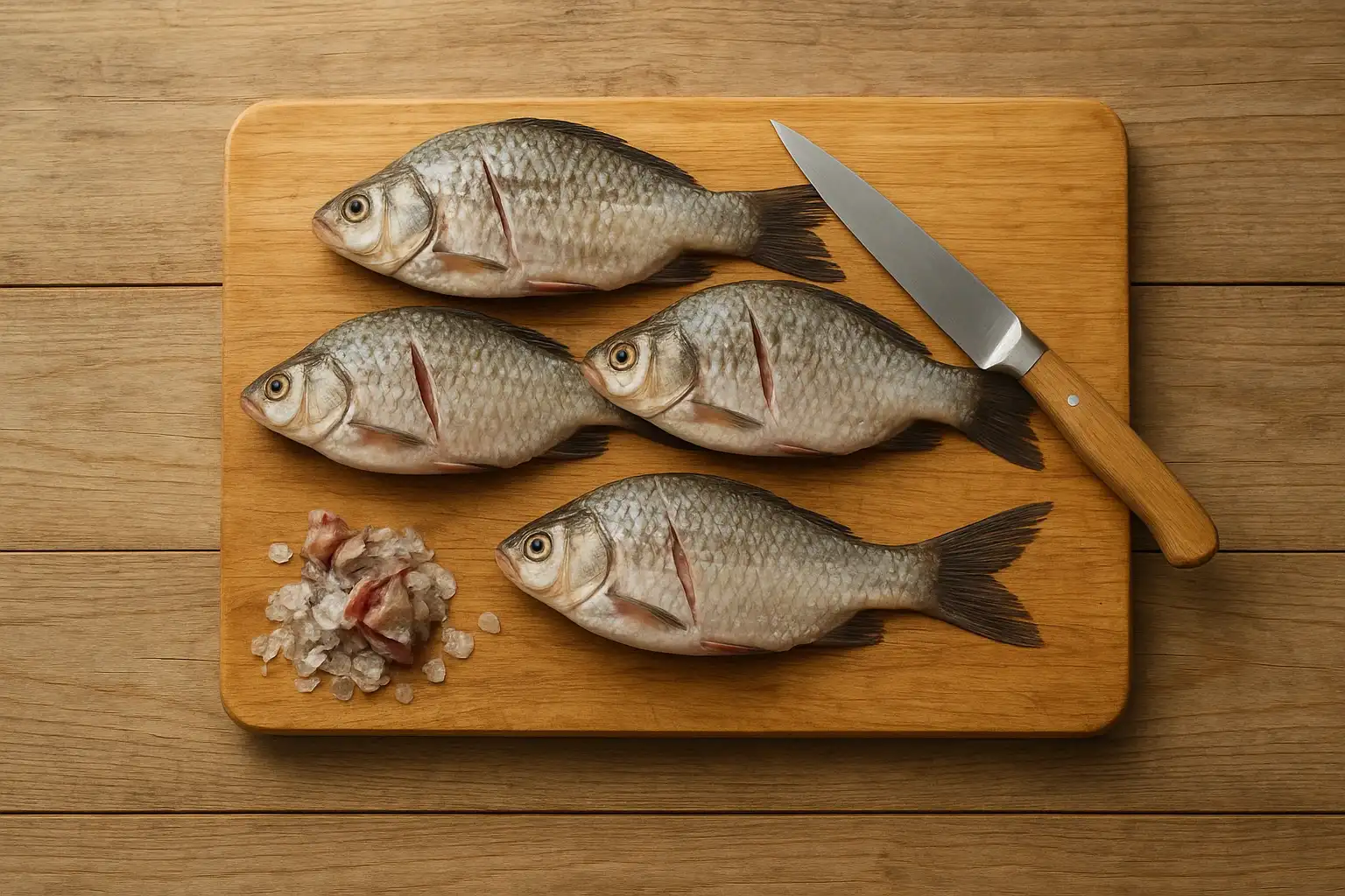 Як приготувати борщ з карасями