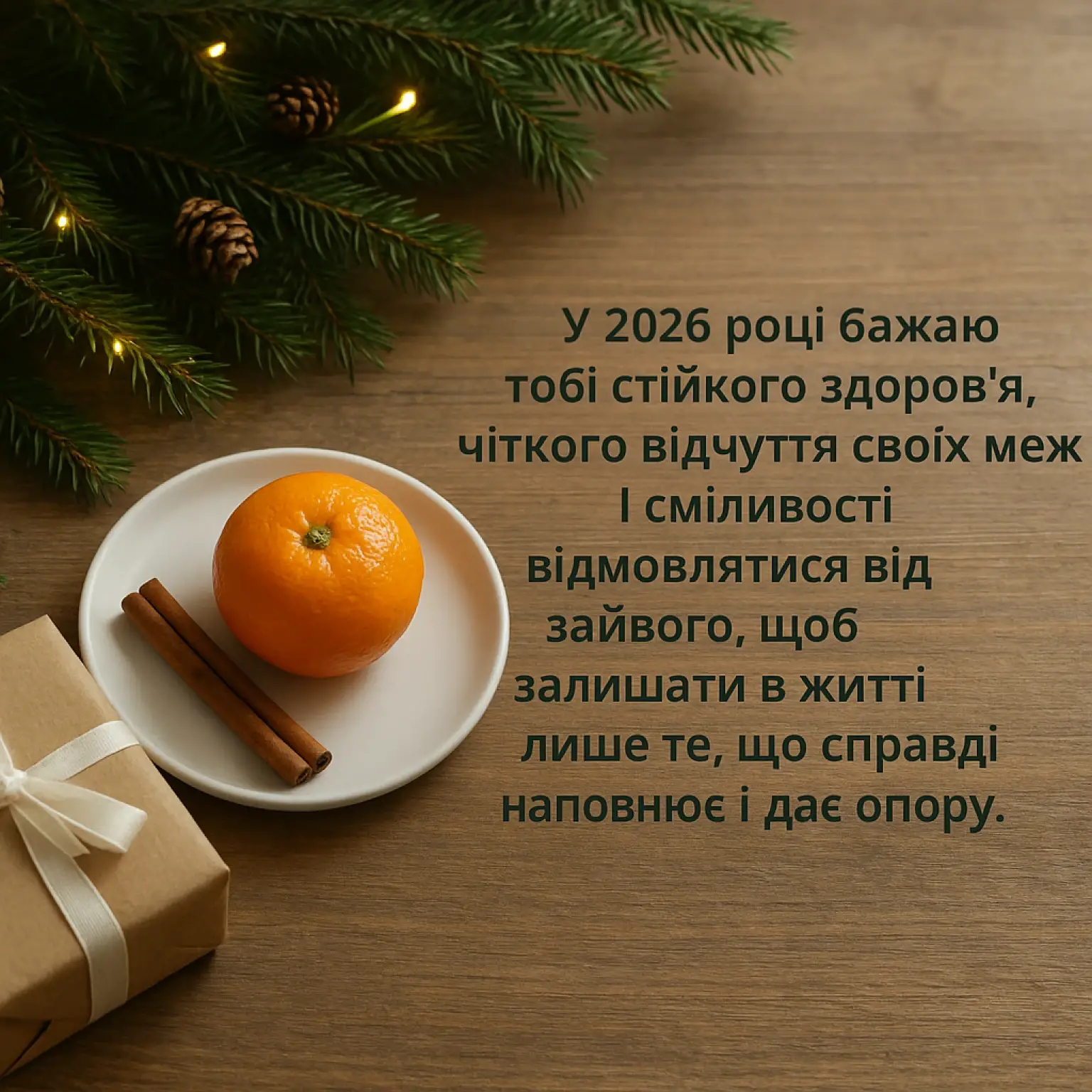 Привітання з новим роком 2026