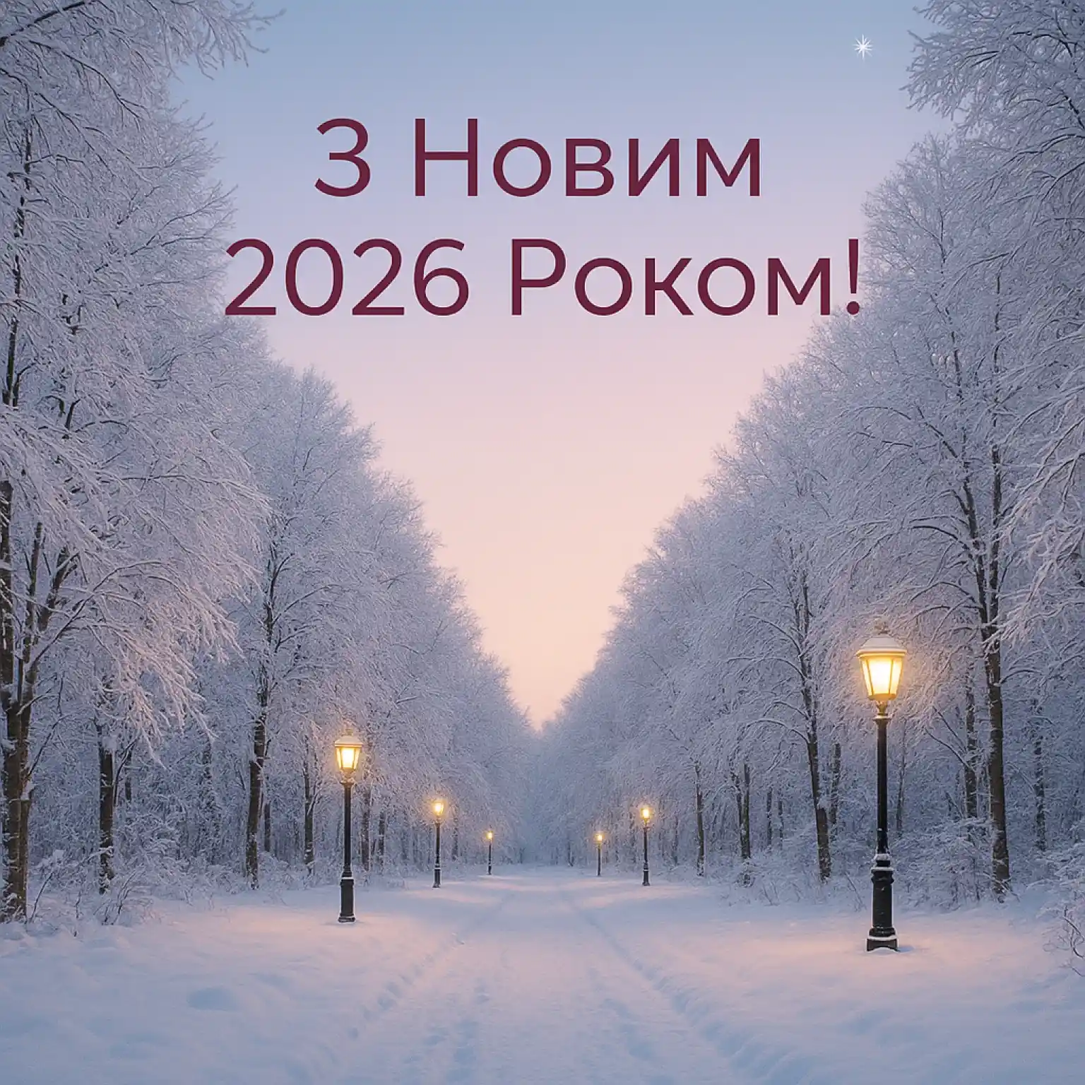 Привітання з новим роком 2026