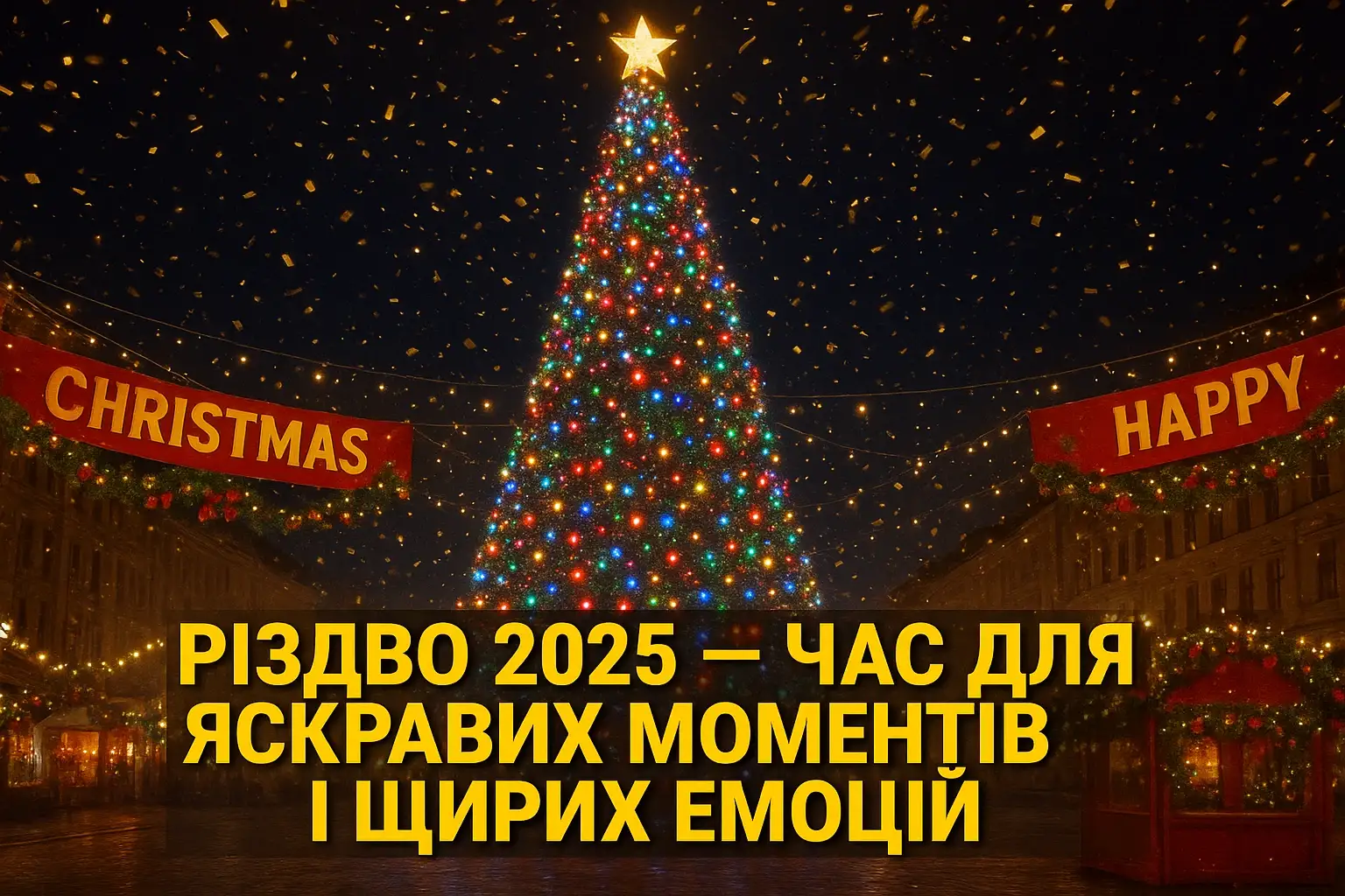 Привітання з Різдвом 2025 українською мовою для всієї родини Привітання з Різдвом 2025 українською мовою для всієї родини
