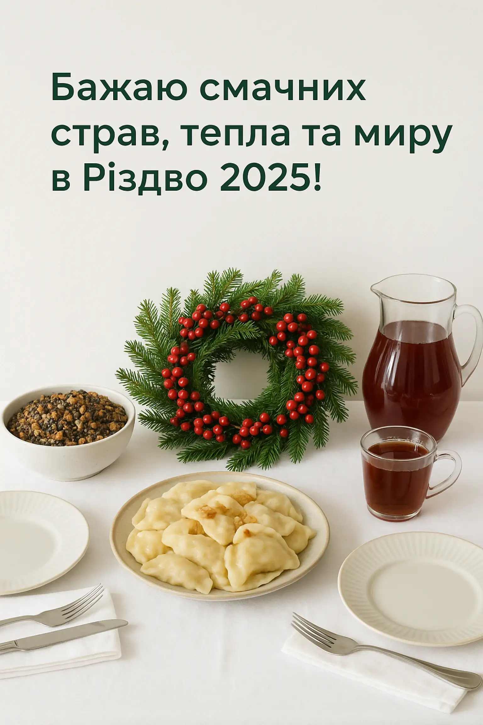 Привітання з Різдвом 2025 українською мовою для всієї родини Привітання з Різдвом 2025 українською мовою для всієї родини