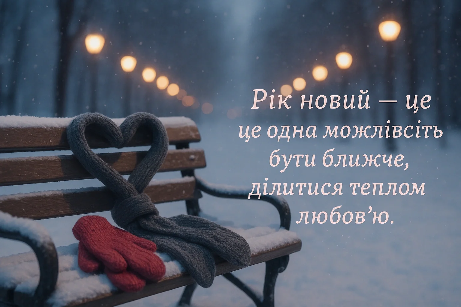 Привітання з прийдешнім новим роком 2026: побажання для найближчих