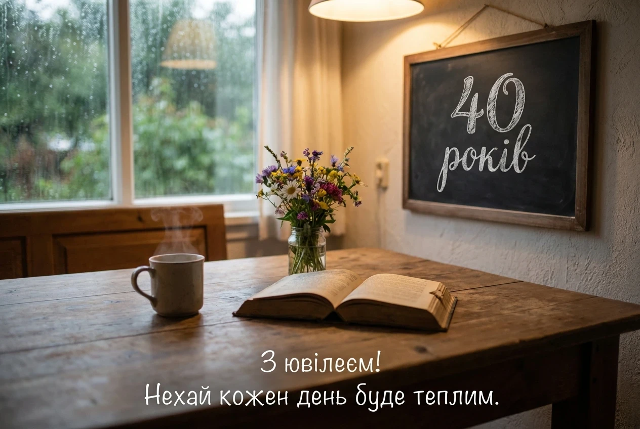 привітання з ювілеєм 40 років жінці прозою привітання з ювілеєм 40 років жінці прозою