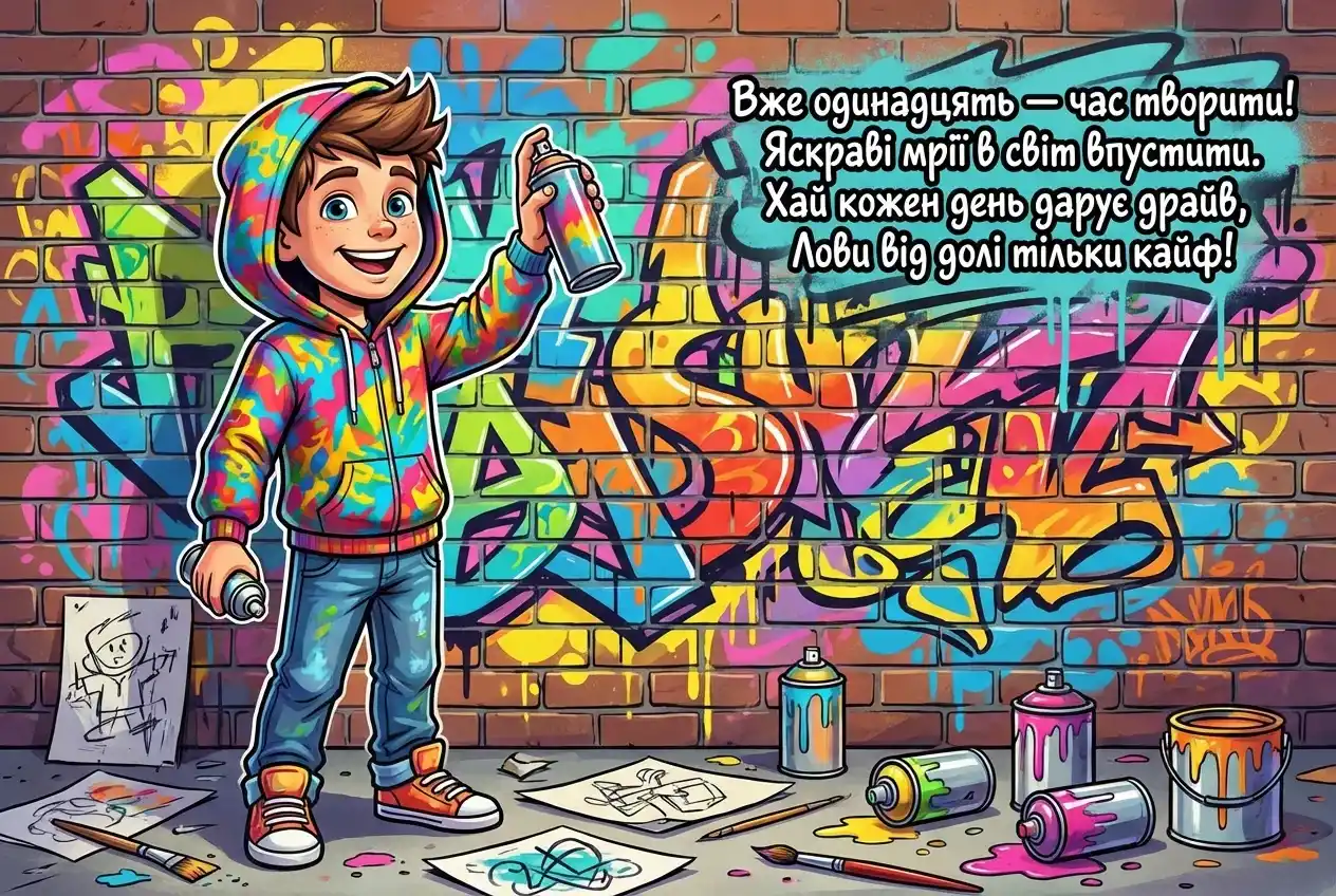 картинки з днем народження для хлопчика 11 років