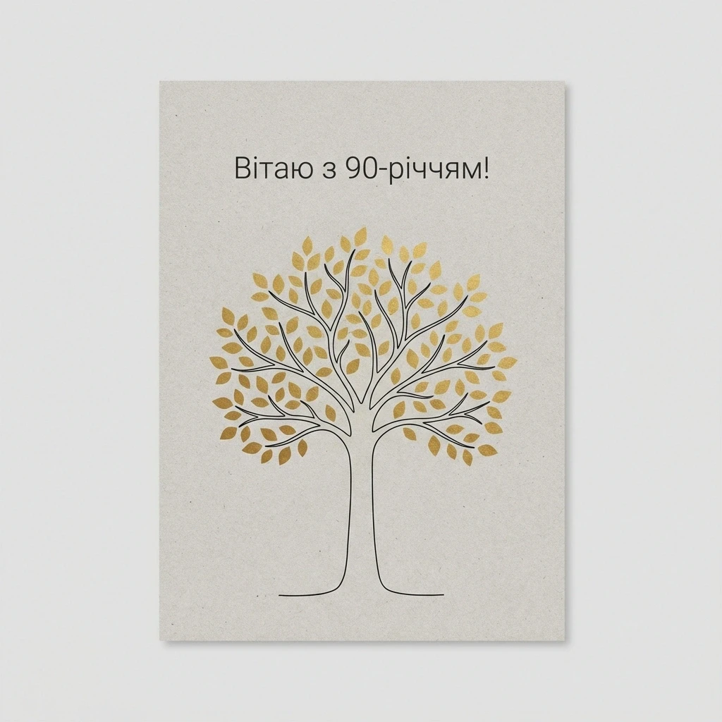 з ювілеєм 90 років