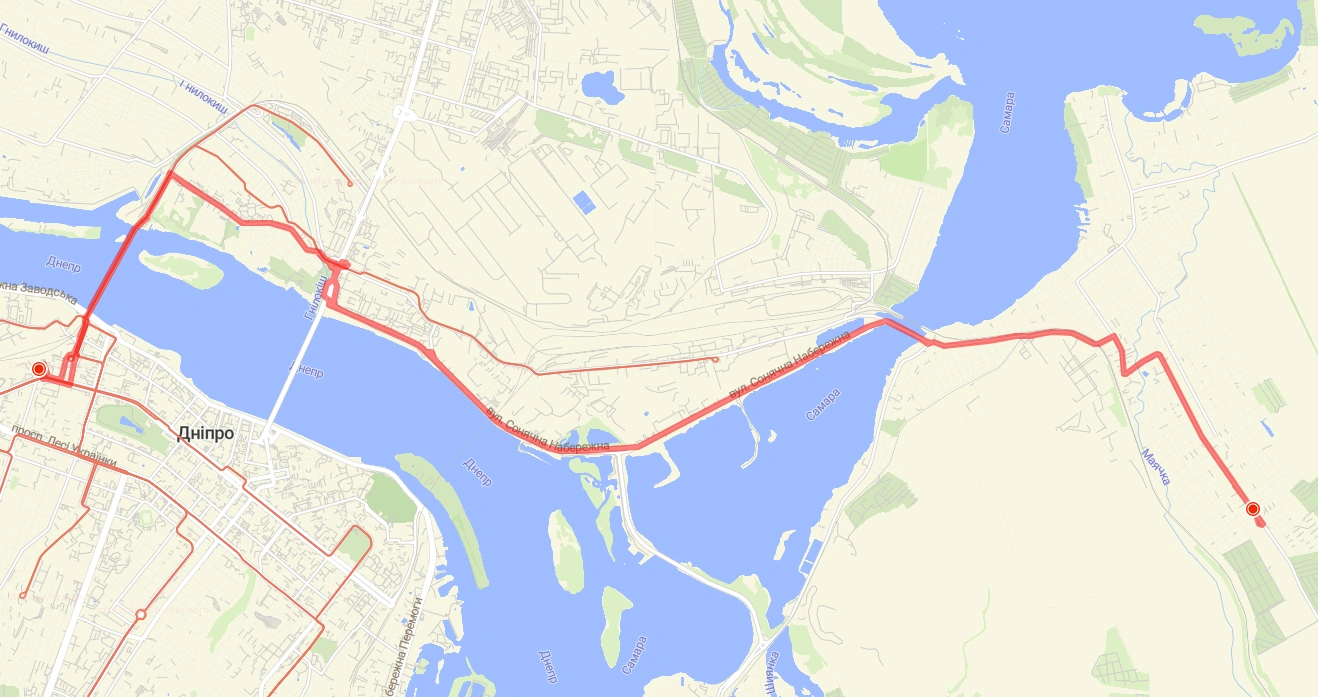 Автобус 7К Дніпро
