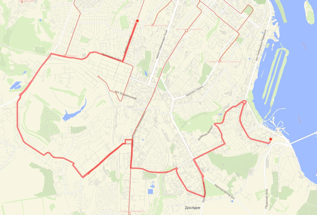 Автобус 48 Дніпро