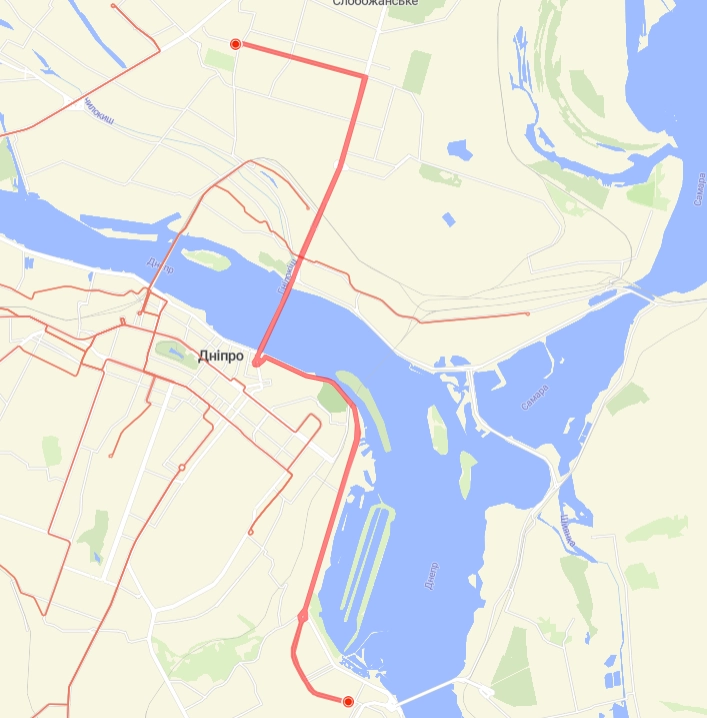 Автобус 48 Дніпро