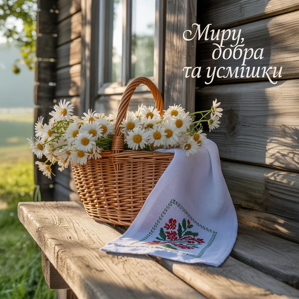 Гарного мирного доброго дня: найкращі листівки та душевні побажання для близьких