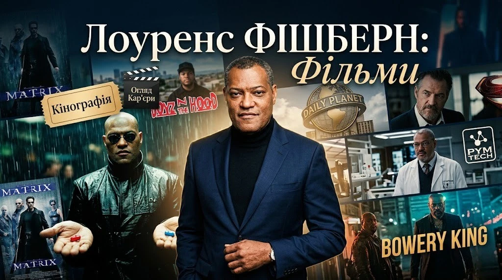 Фільми Лоуренса Фішберна всіх жанрів і часів