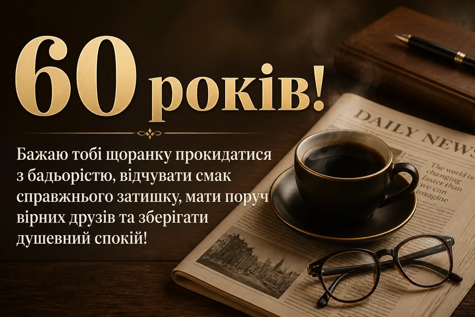 привітання з 60-річчям чоловікові