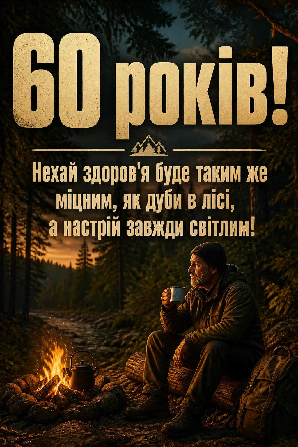 привітання з 60-річчям чоловікові