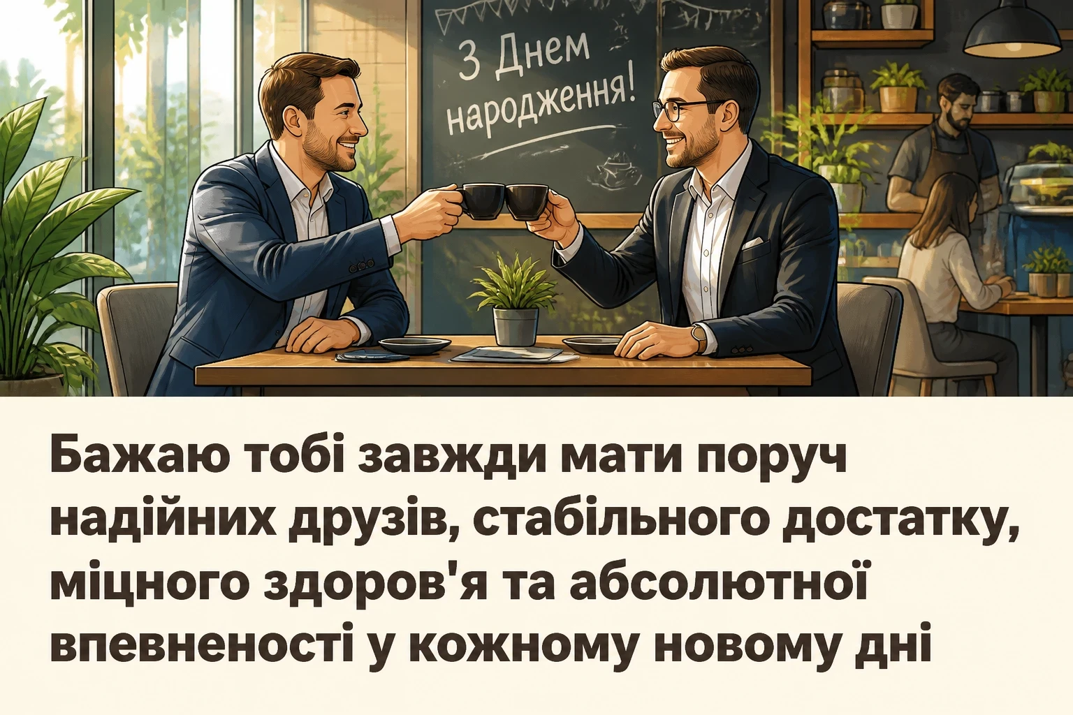 мужчини мужчини привітання з днем народження