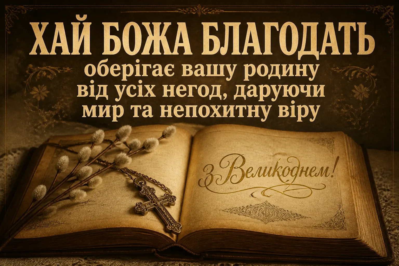 привітання з великоднем своїми словами