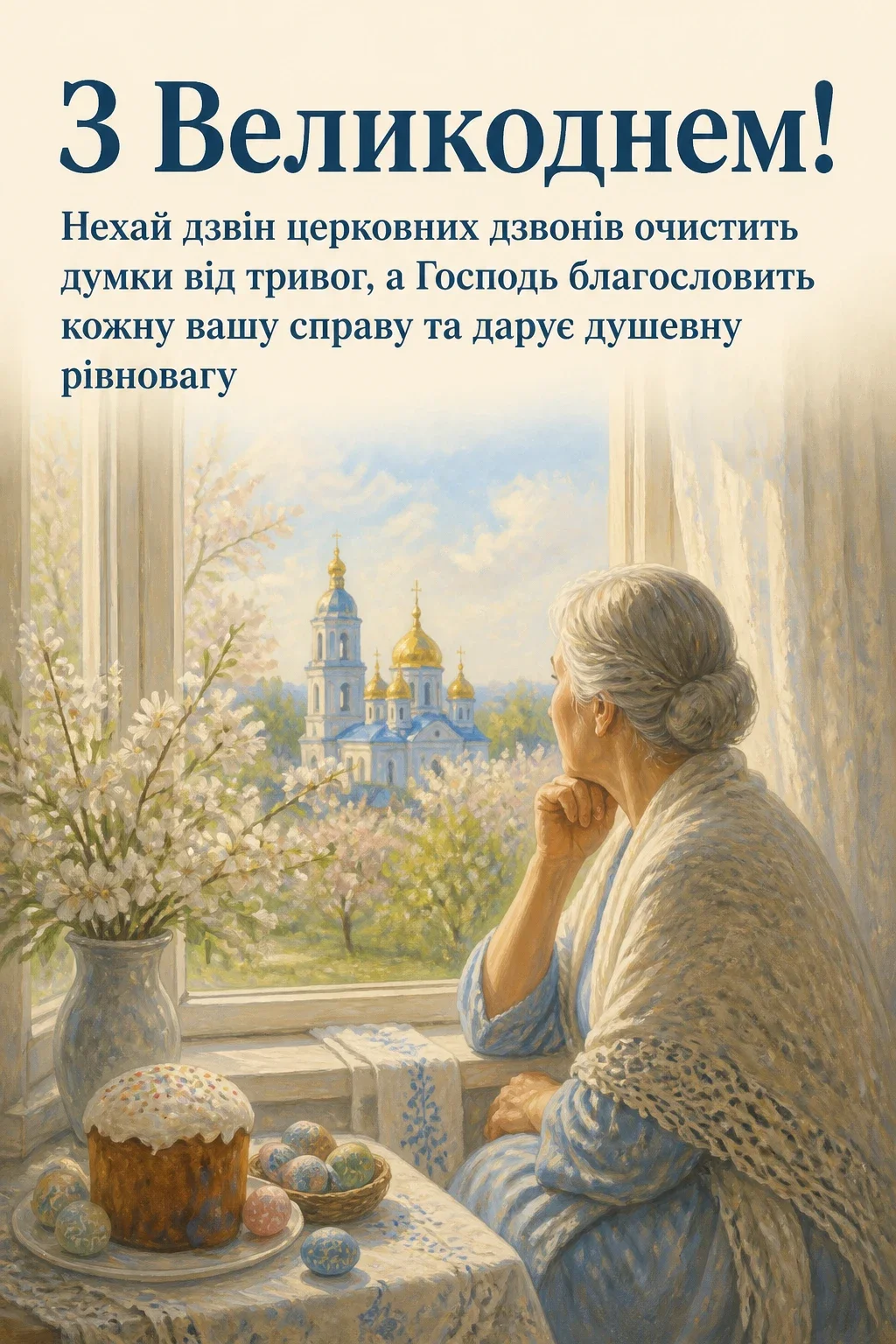 привітання з великоднем своїми словами