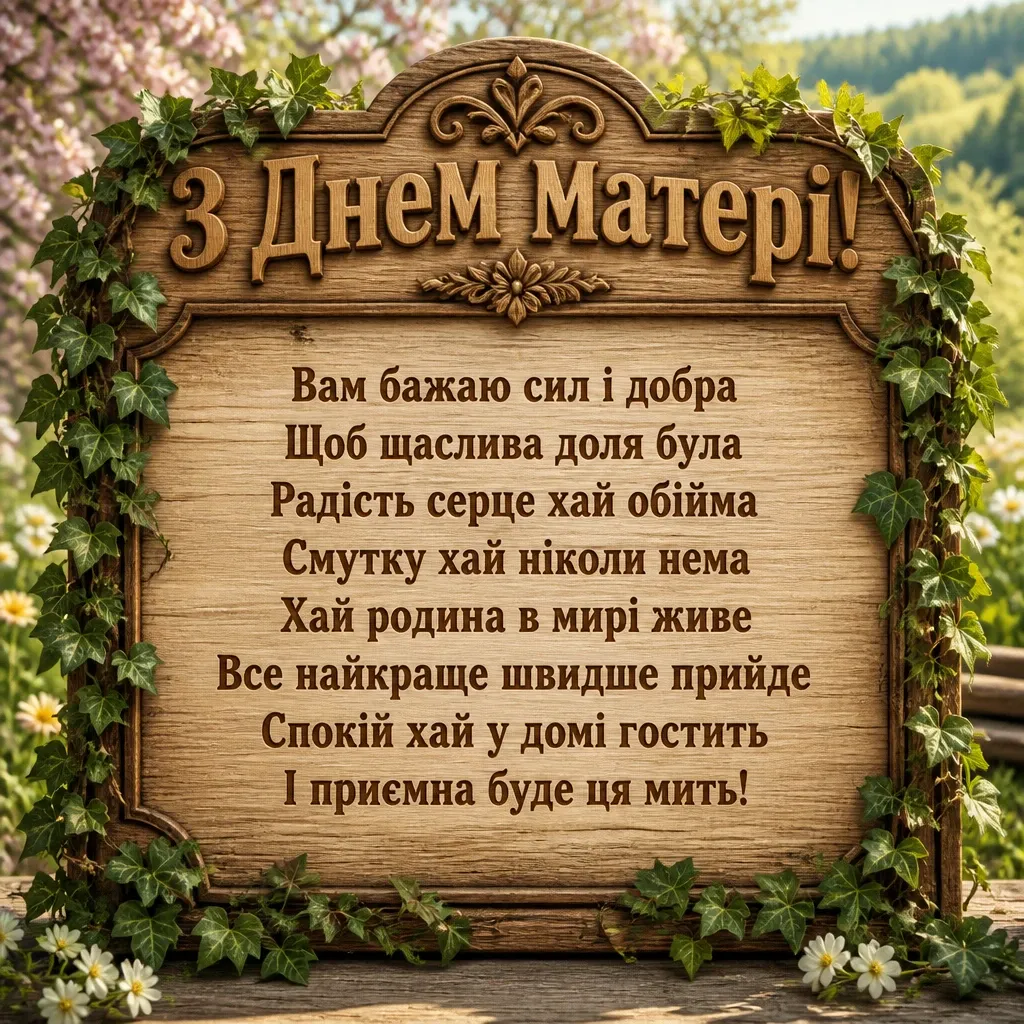 привітання з днем матері свекрусі