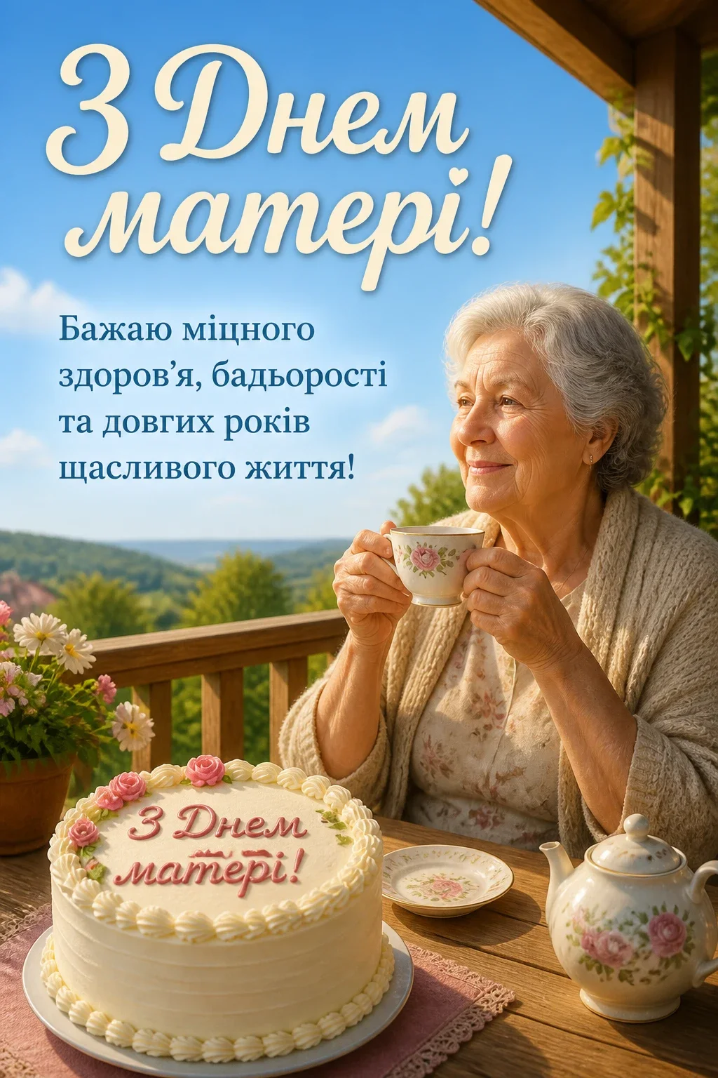 привітання з днем матері свекрусі