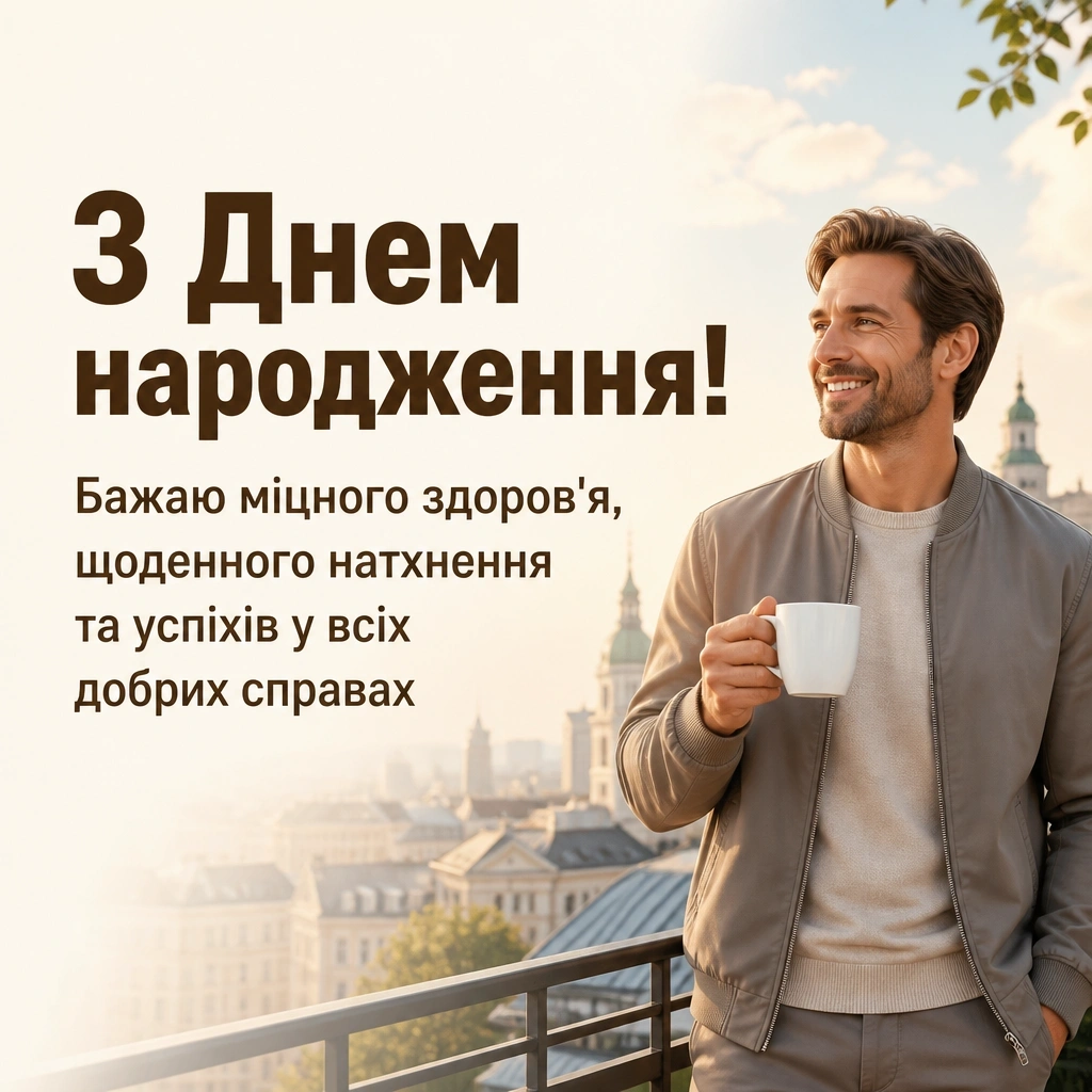 привітання хрещеного з днем народження