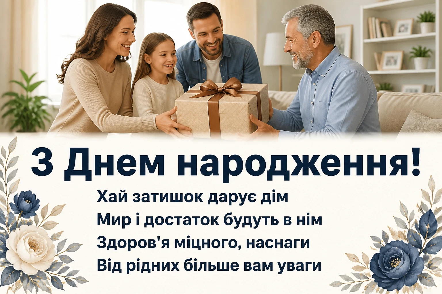 привітання хрещеного з днем народження