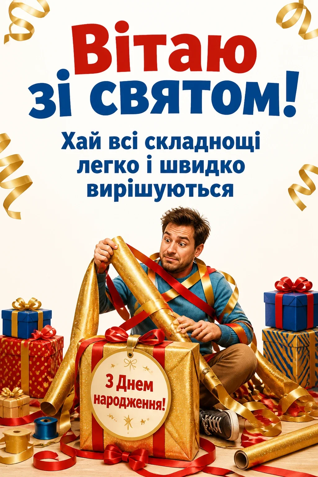 привітання хрещеного з днем народження