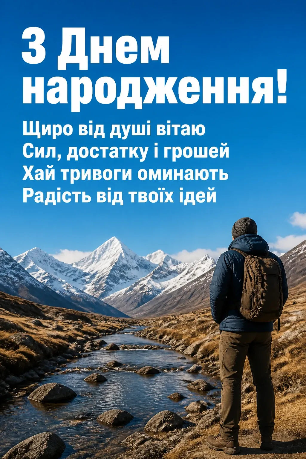 привітання хрещеного з днем народження