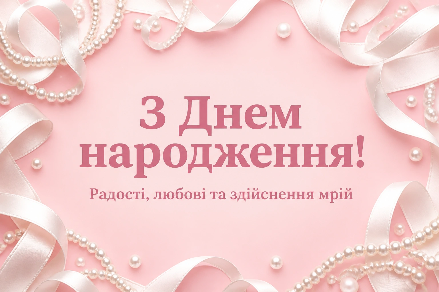 привітання з днем народження молодій дівчині